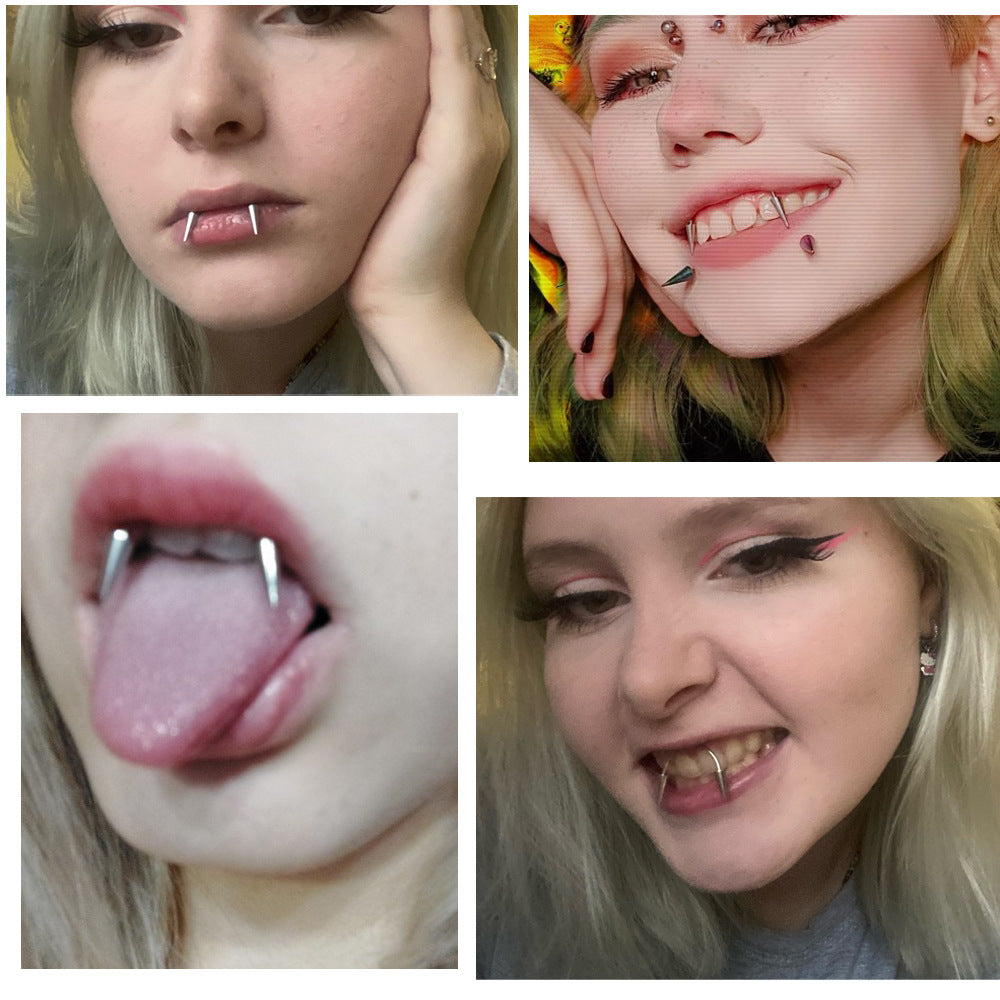 smiley piercing
