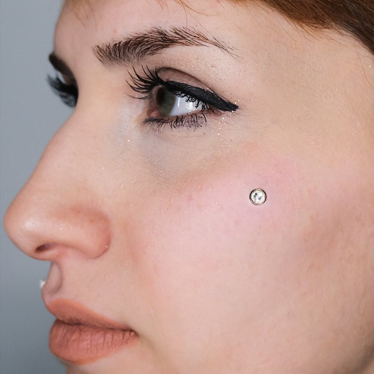 G23 Titanium Opal Dermal Piercing Jewelry Set