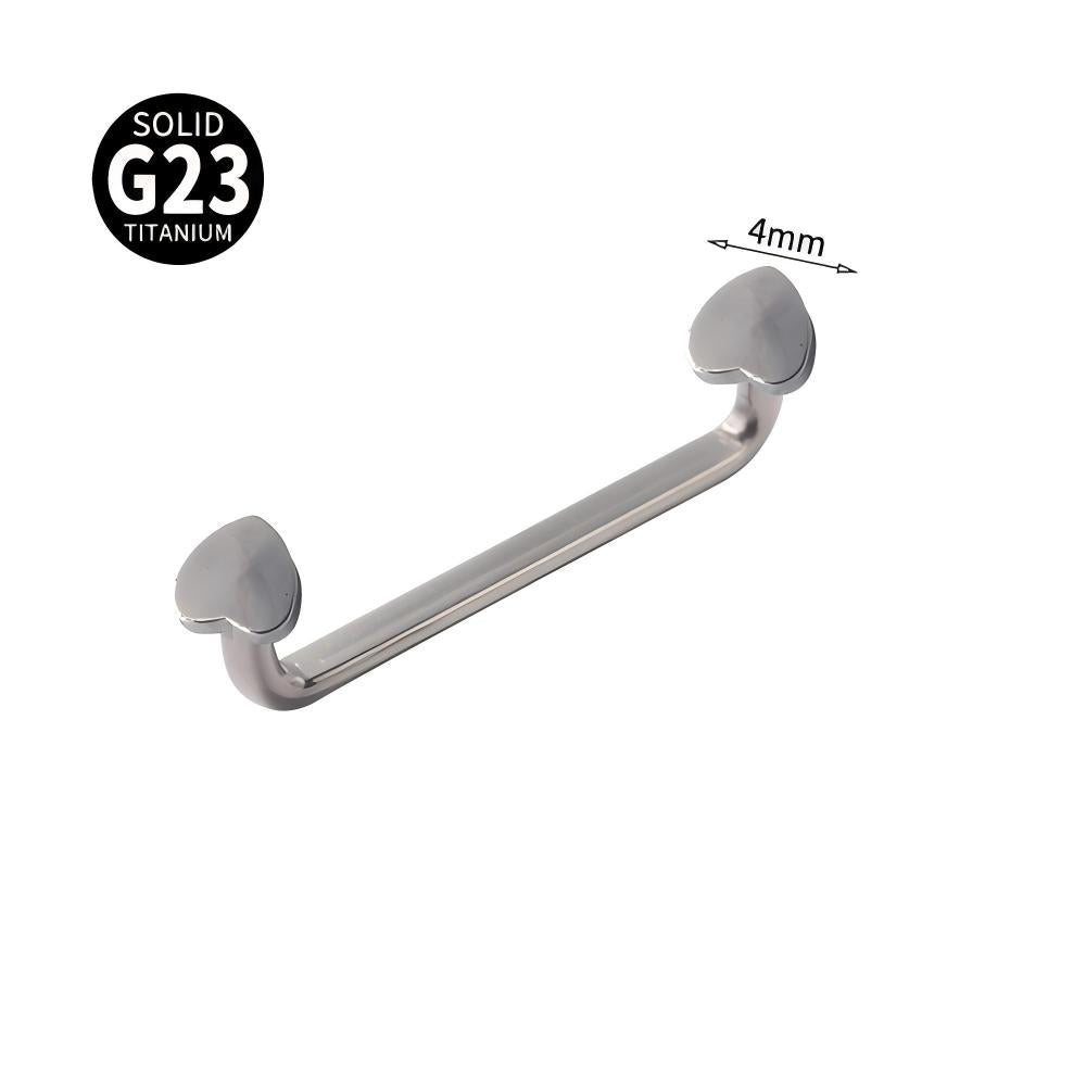 heart dermal jewelry