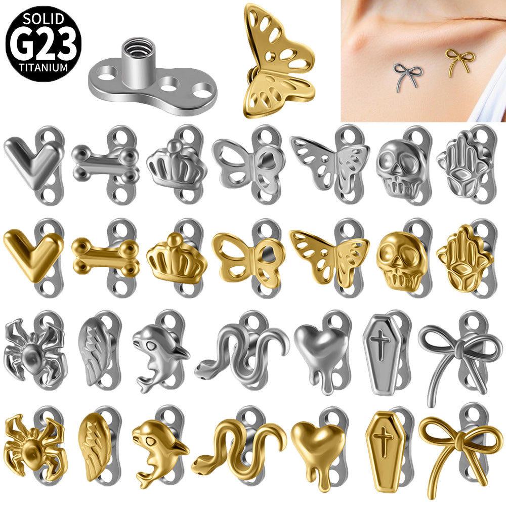 titanium dermal anchor