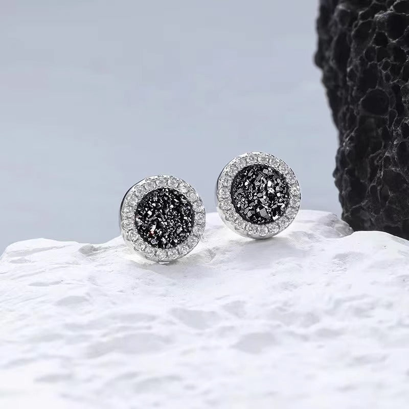 crystal earring stud 