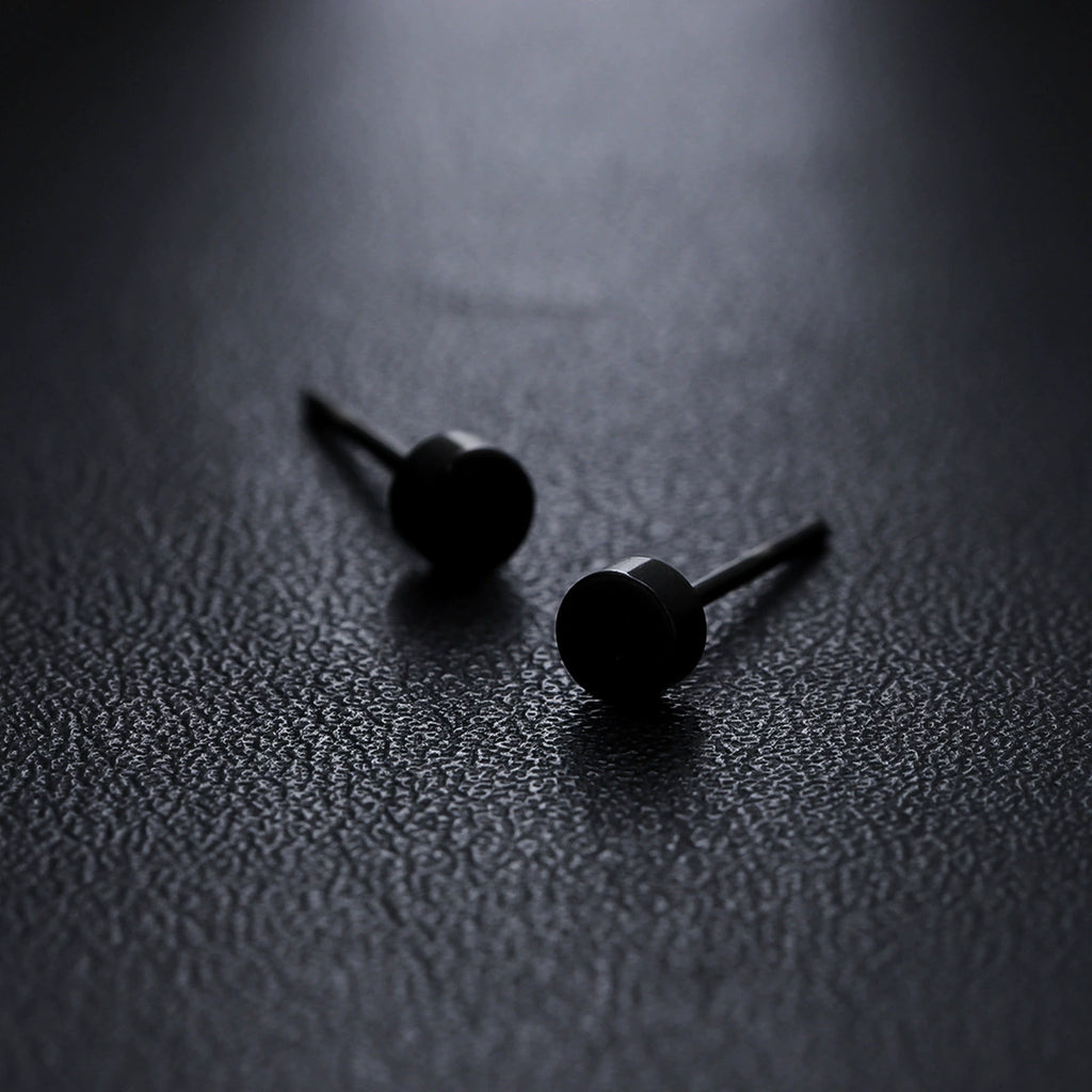 black stud for men