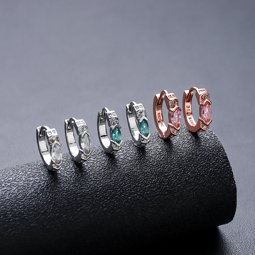marquse cz earring hoop
