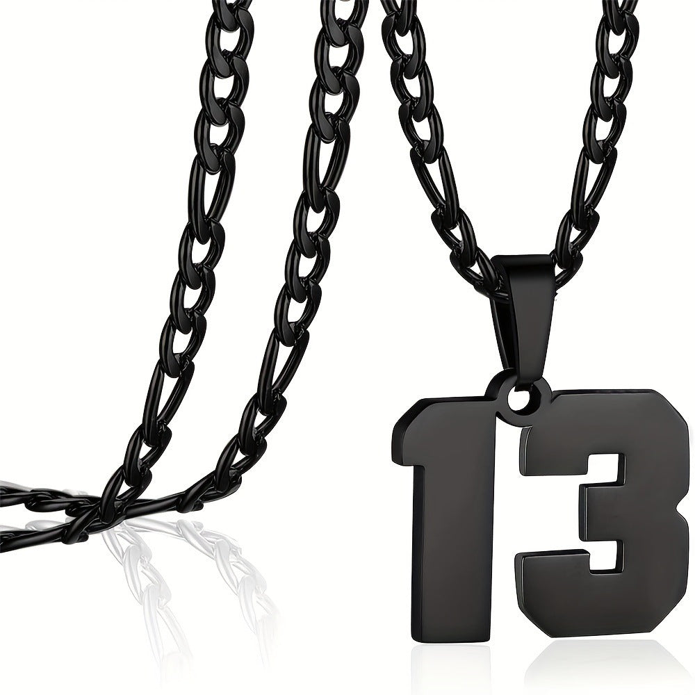 number 13 necklace 