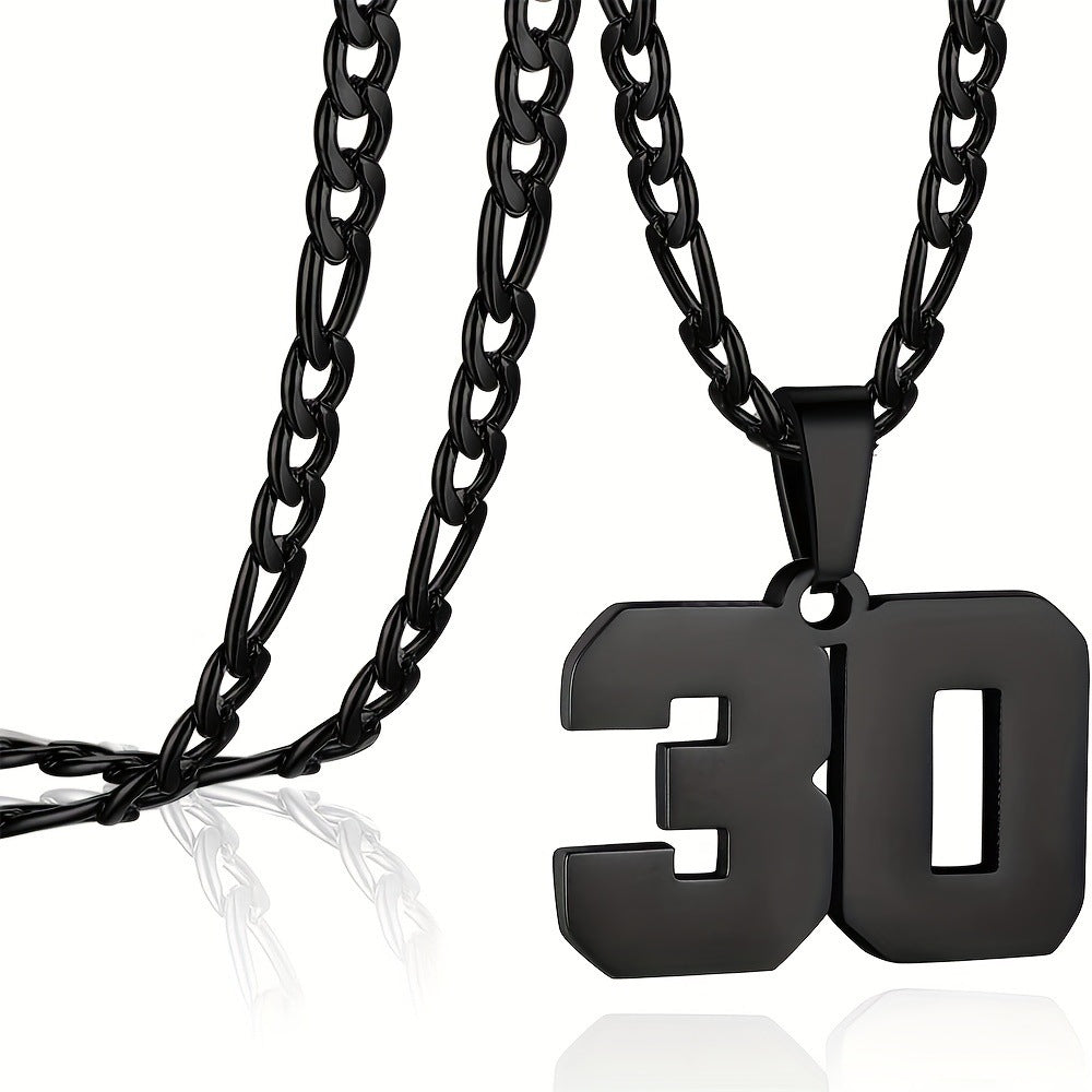 number 30 necklace