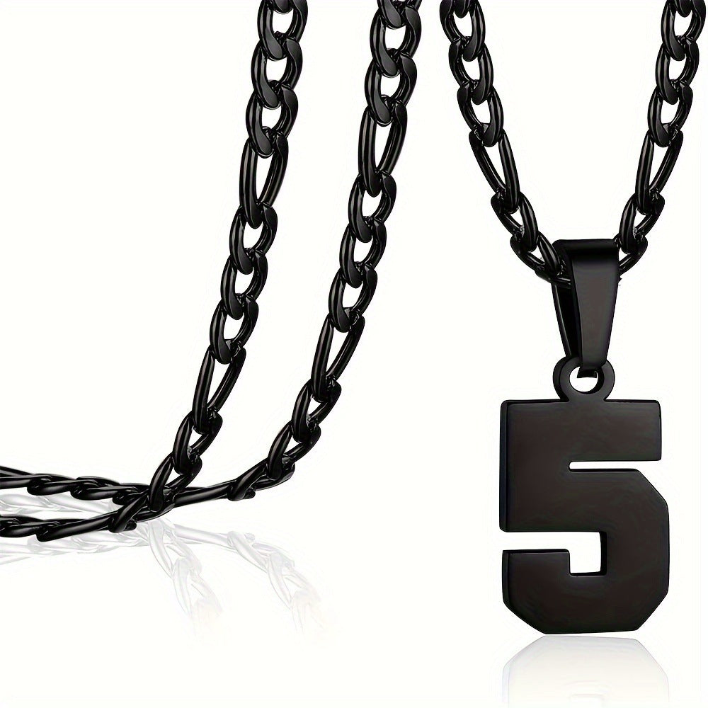 number 5 necklace