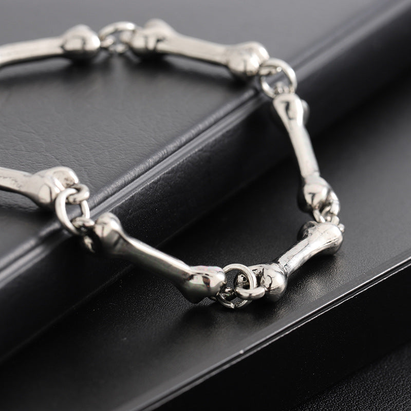 Men’s Skeleton Bone Chain Bracelet