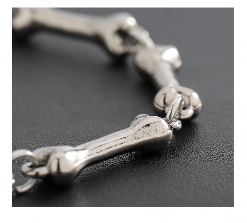 Men’s Skeleton Bone Chain Bracelet