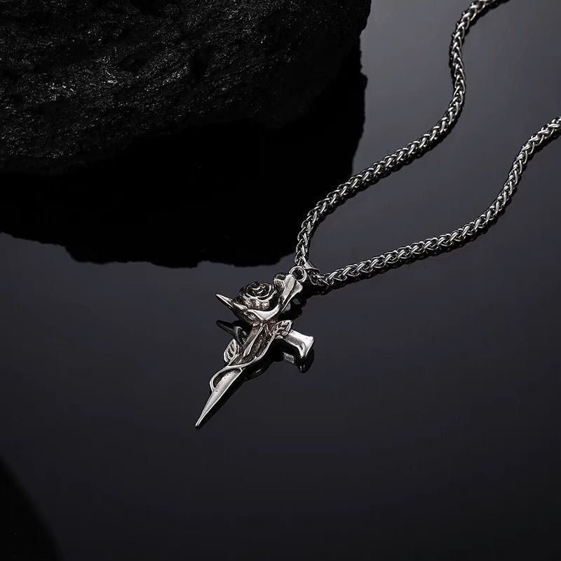 titanium steel necklace