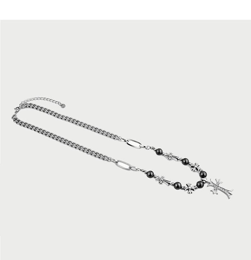 Gothic Cross Pendant Necklace