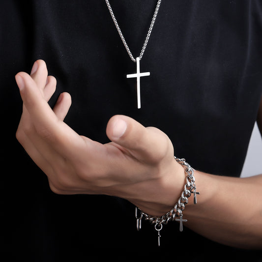 cross necklace for men