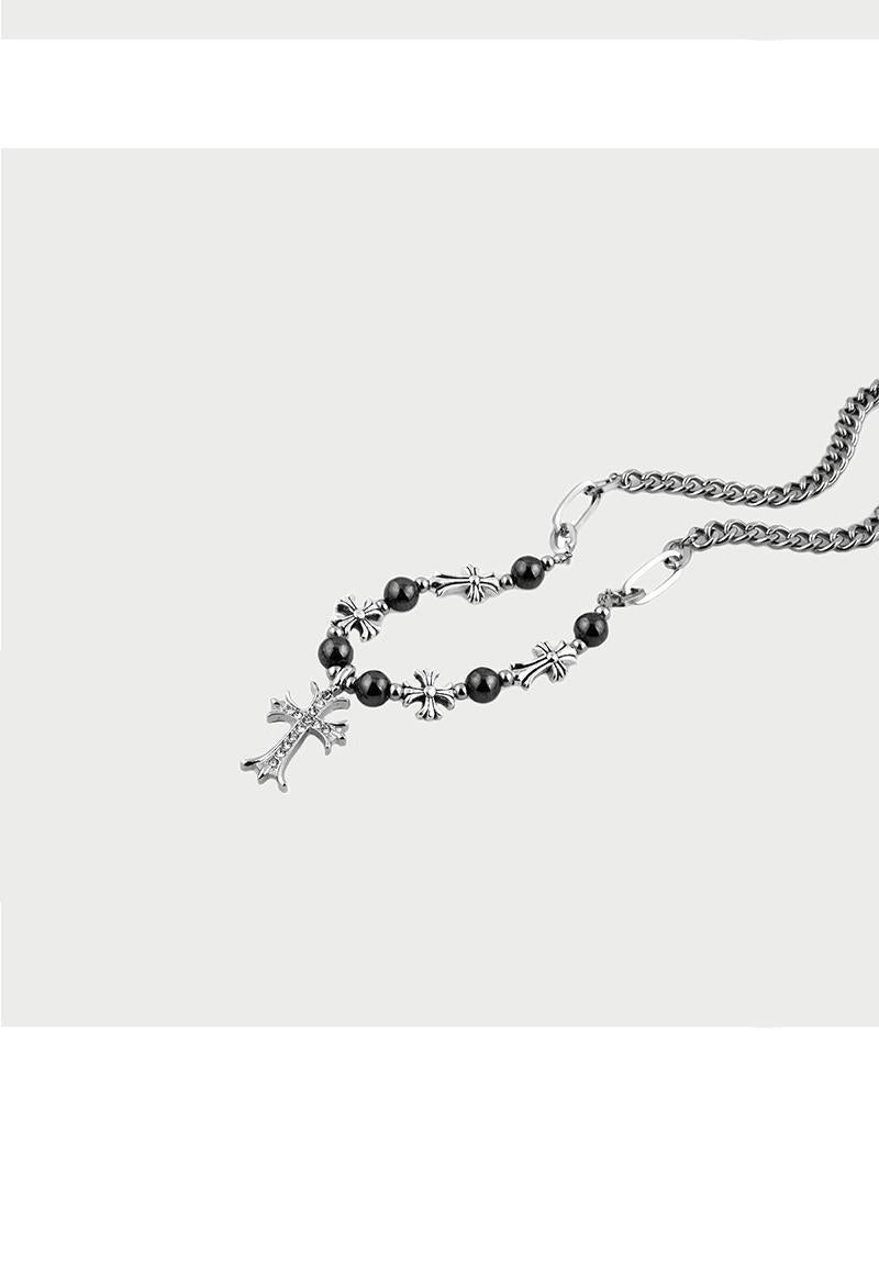Gothic Cross Pendant Necklace