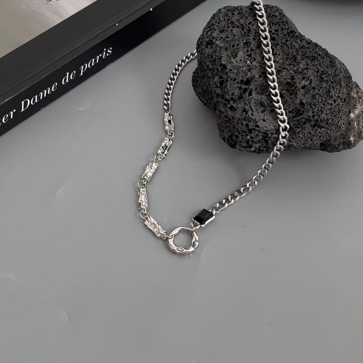 titanium stainless steel necklace