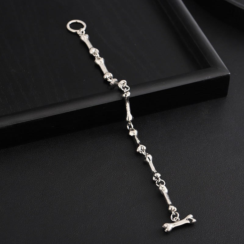 Skeleton Bone Chain Bracelet for men